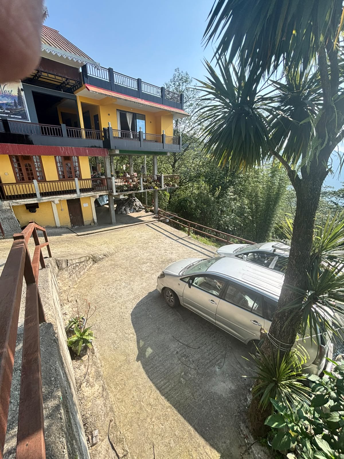 Additional parking area